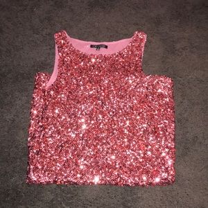 Love Culture Pink, Sequin Fitted Dress